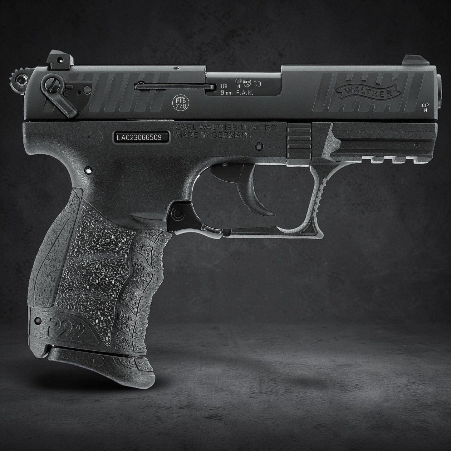 Walther P22Q Schreckschusspistole 9mm P.A.K.