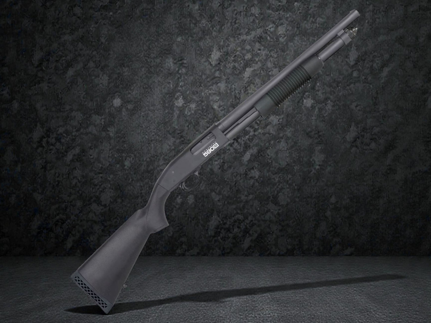 Mossberg 590S Optic-Ready 18,5" Black – Kaliber: 12/76 12/70