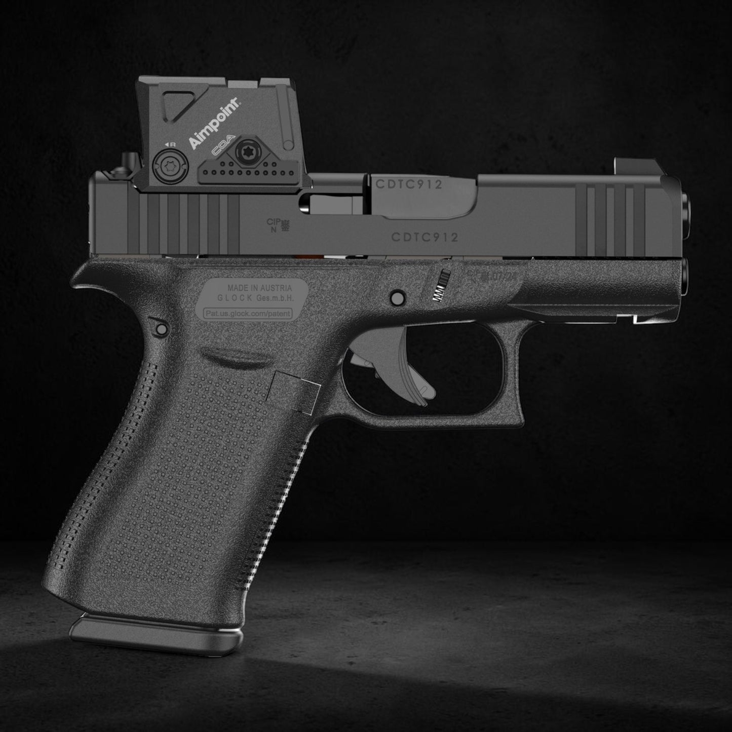 GLOCK G43X MOS + RMSC SHIELD