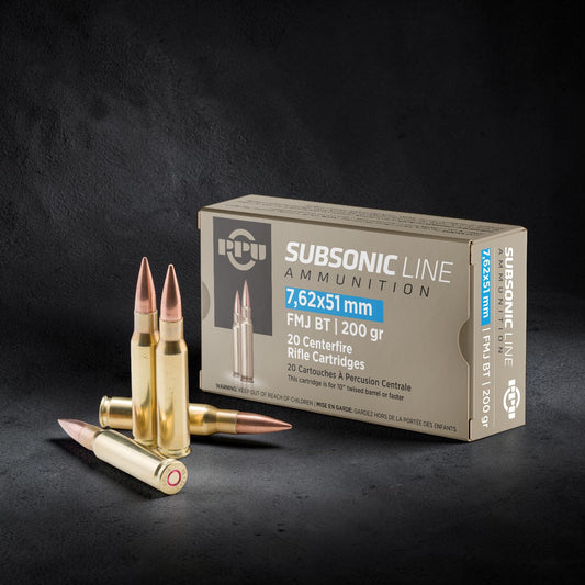 PPU .308 Win. (7,62x51) (A-662) Subsonic
